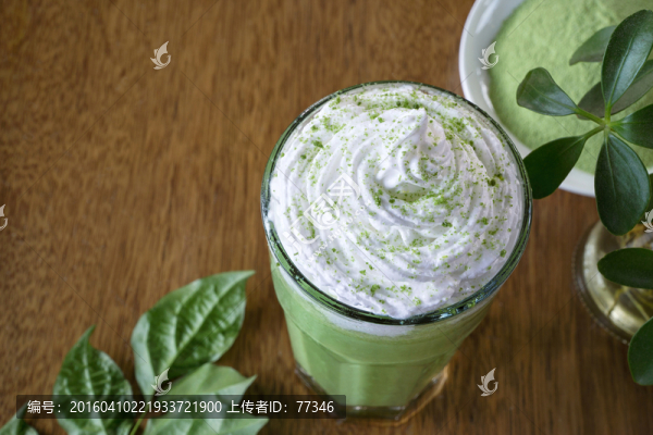 奶昔抹茶
