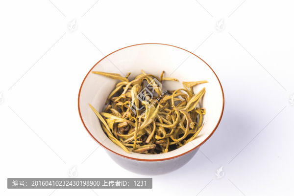 高清杯中茶葉攝影