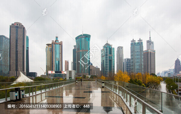 上海陸家嘴高樓大廈