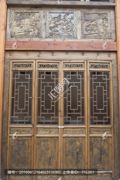 明代關(guān)中民居,高家大院,戲樓