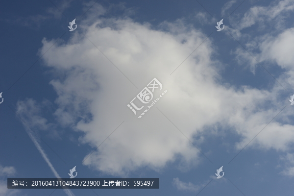 藍天白云