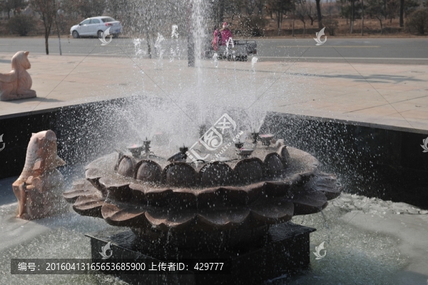噴水池,噴泉
