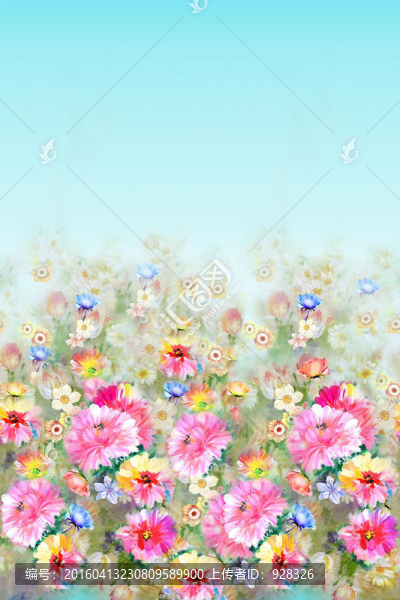 定位花沒分層
