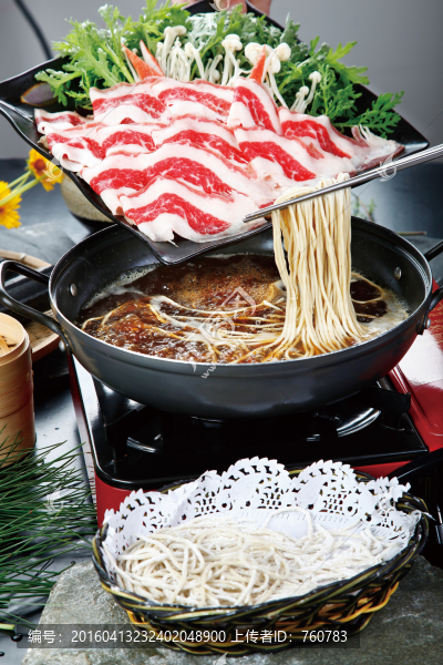牛肉火鍋面