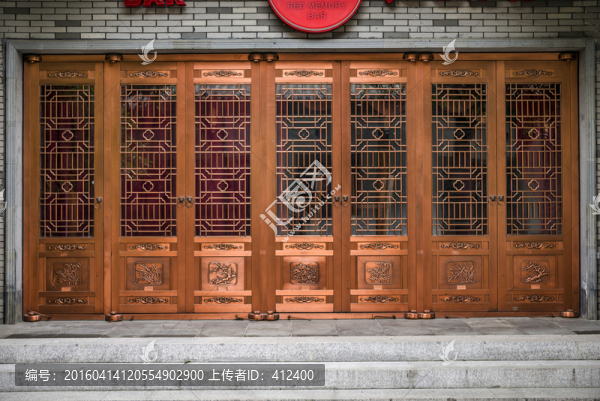 金屬中式仿古門