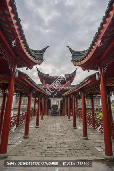 中式廊道