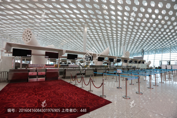 深圳機(jī)場(chǎng)穹頂,侯機(jī)大廳,飛機(jī)場(chǎng)