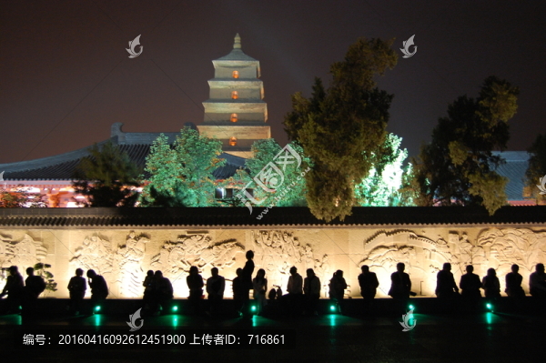 大雁塔夜景