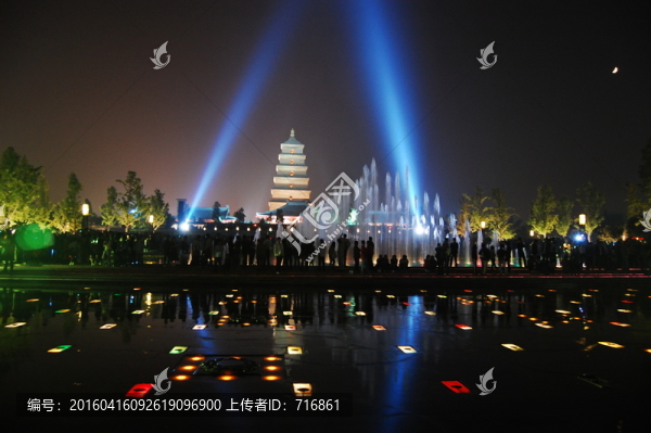 大雁塔音樂噴泉