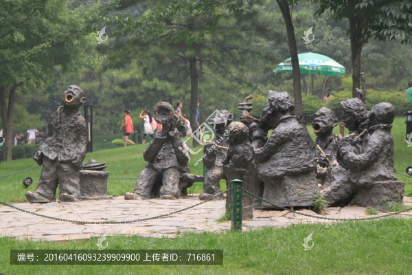 陜西民俗雕塑,秦腔吼起來