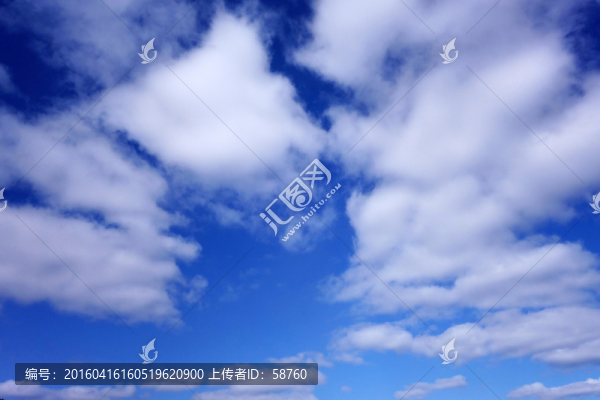藍天白云