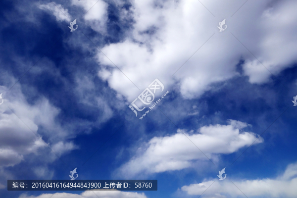 藍天白云