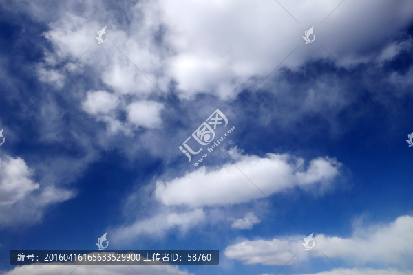 藍天白云