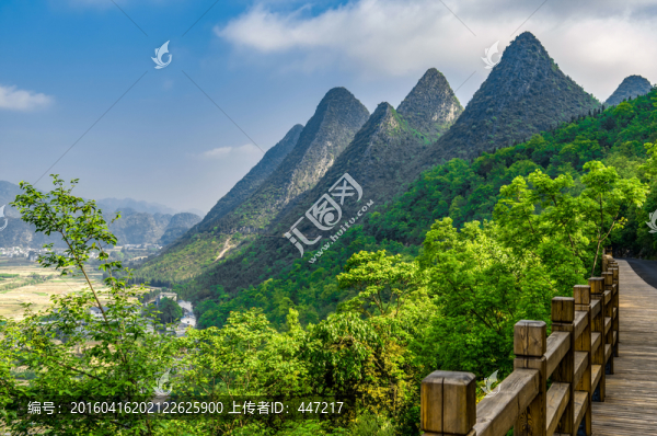 萬峰林五指峰