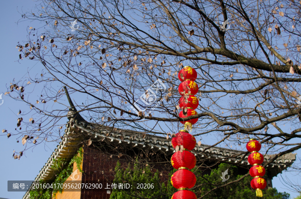 高掛紅燈籠,天香園,南昌風(fēng)光