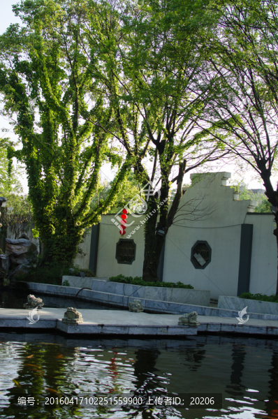 天香園,南昌風(fēng)光,園林一角