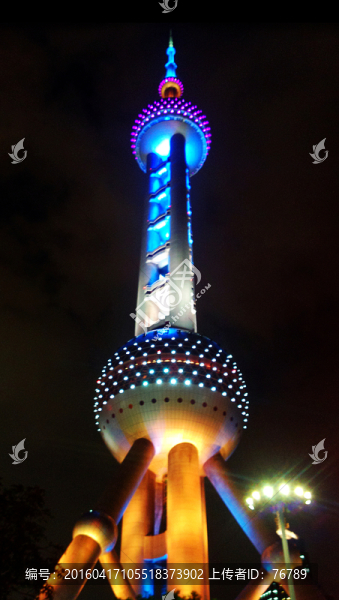 東方明珠夜景