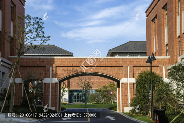 建筑,校園一角,校園,學(xué)校