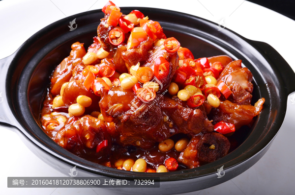 黃豆燒豬手