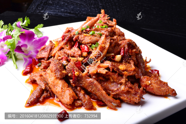 手撕兔,,干鍋兔肉