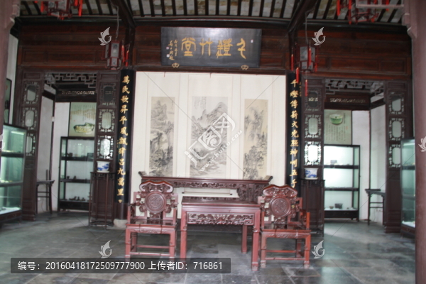 千燈,顧炎武,故居,正房陳設(shè)