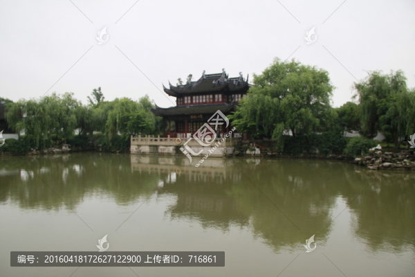 千燈古鎮(zhèn),顧園,景觀