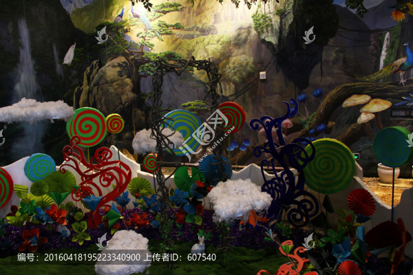 個性櫥窗,花花世界,森林奇景