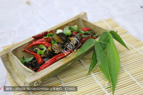 竹筒小菜熗海螺肉