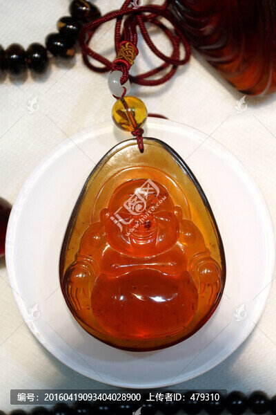 琥珀,雕塑,工藝品,玉佛像