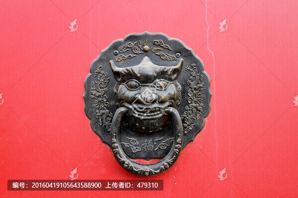 木門,大門,門,紅漆朱門,門環(huán)