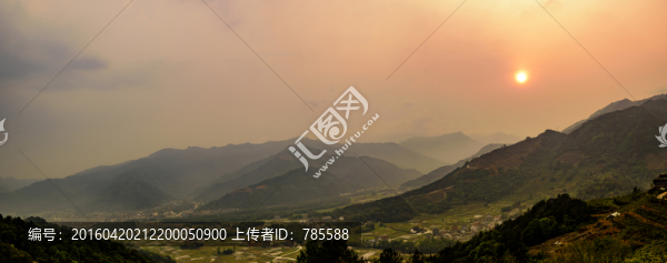 山門日落