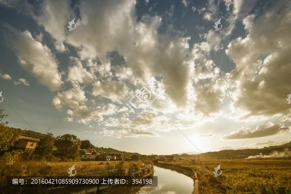 騰沖和順古鎮(zhèn)黃昏
