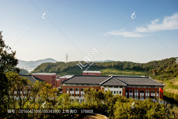 建筑,校園一角,校園,學(xué)校