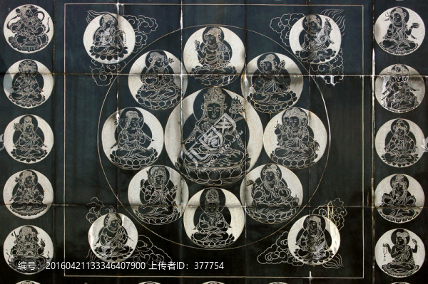 佛教石刻壁畫
