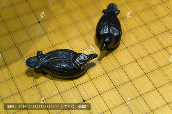 一對鴛鴦工藝品