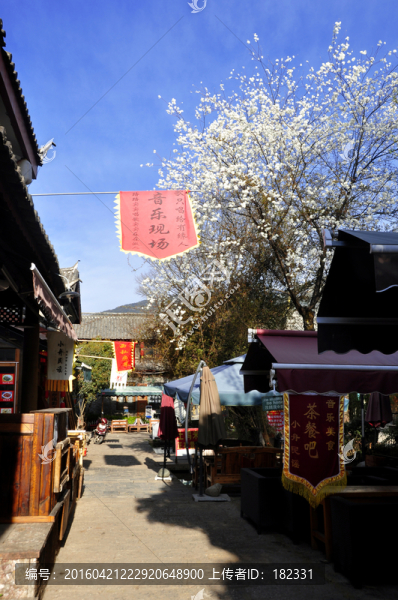 束河古鎮(zhèn)老街道