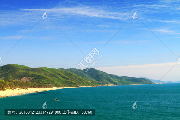 湛藍(lán)的海灣