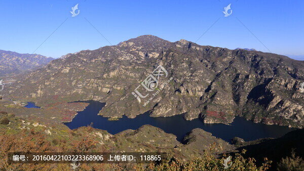北京,青龍峽,大水峪水庫(kù),全景