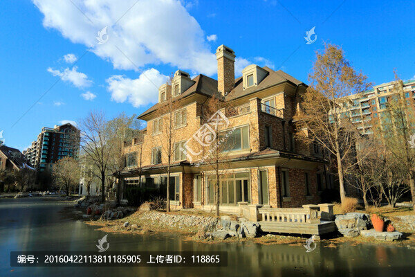 北京市,山水文園,西園,別墅
