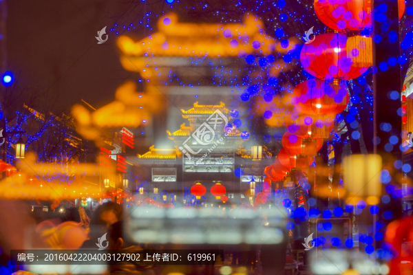古街夢(mèng)幻夜色