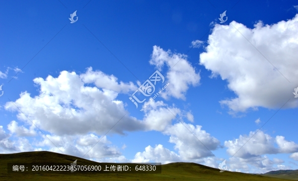 高山白云
