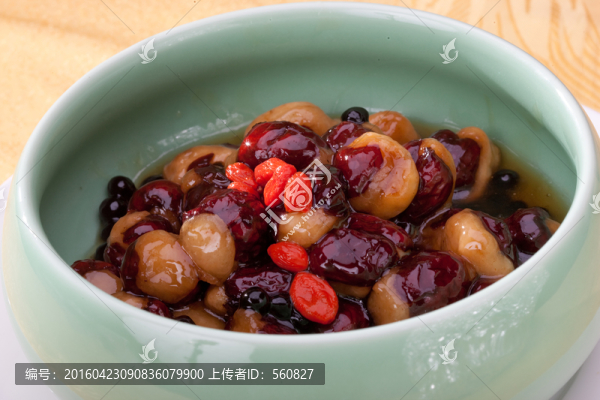 紅棗黑豆煲