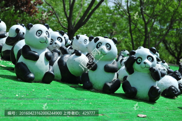 熊貓玩具,,熊貓雕塑