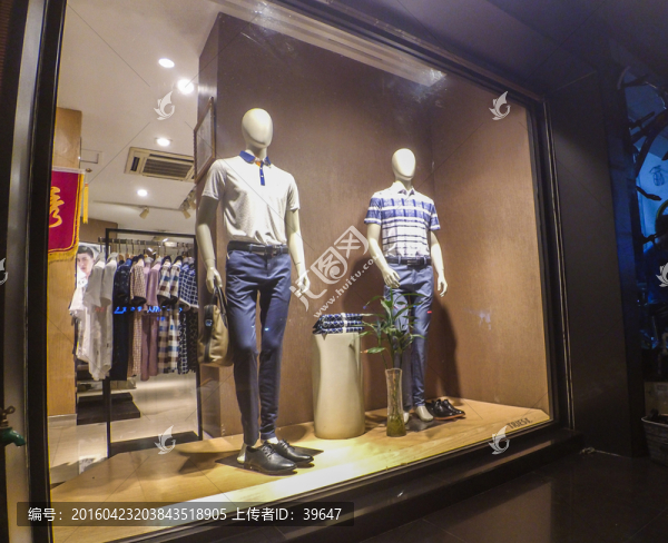男裝櫥窗