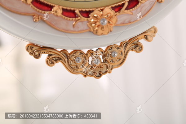 掛鐘細節(jié)攝影圖