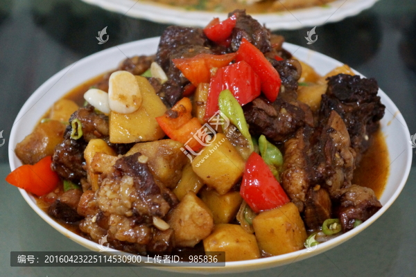土豆燒牛肉