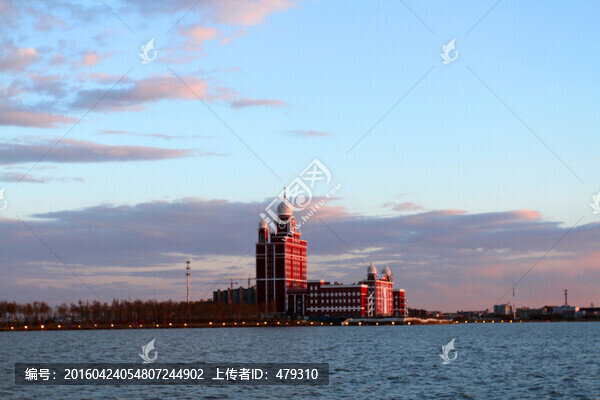 湖水,夜景,亮化,都市風(fēng)光,景