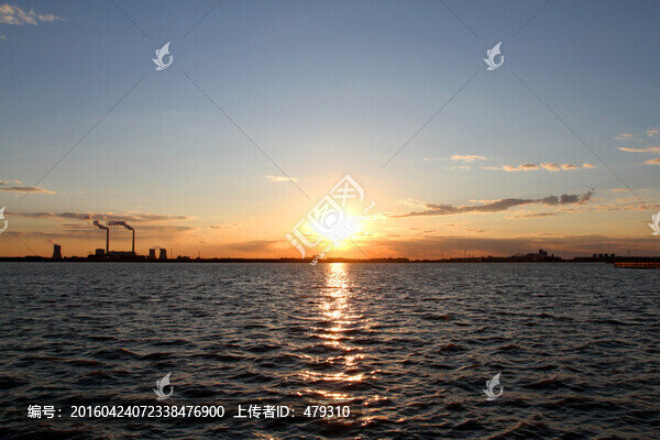 日落,黃昏,太陽(yáng),霞光,云彩