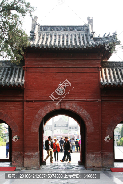 白馬寺,古建筑,洛陽(yáng)佛教寺廟
