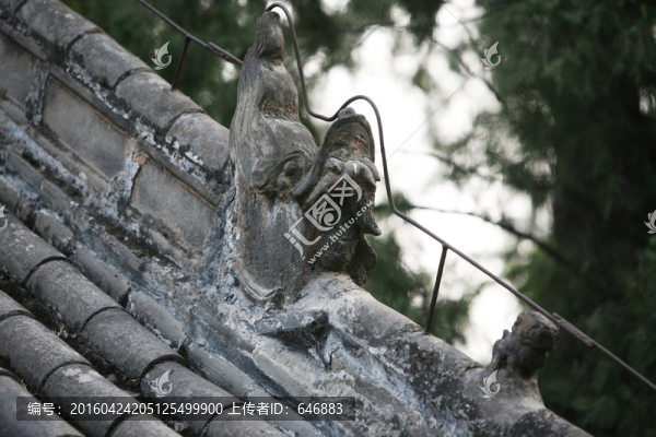 屋檐,房脊,建筑,格局,屋頂
